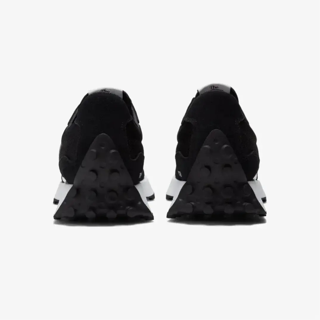 327 Unisex Spor Ayakkabı Beyaz/Siyah - 2