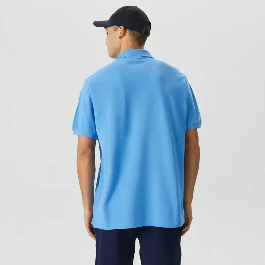 Classic Fit L1212 Polo Açık Mavi - 2