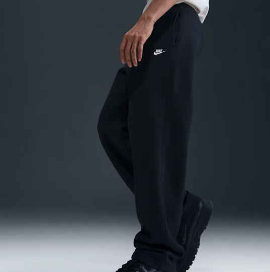 Club Fleece Eşofman Altı Siyah - 5