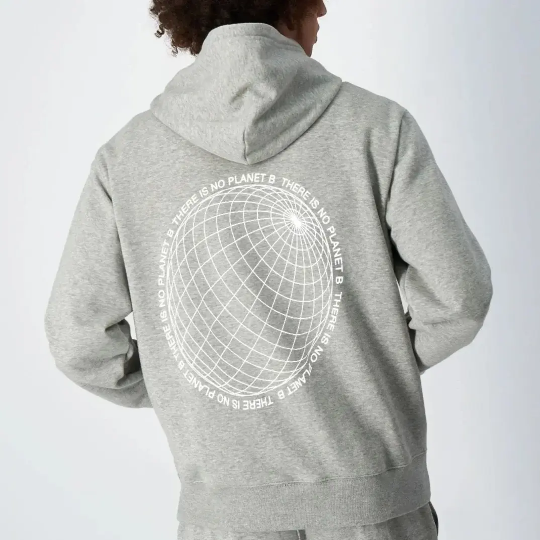 Eco Future Crewneck Hoodie Gri - 2