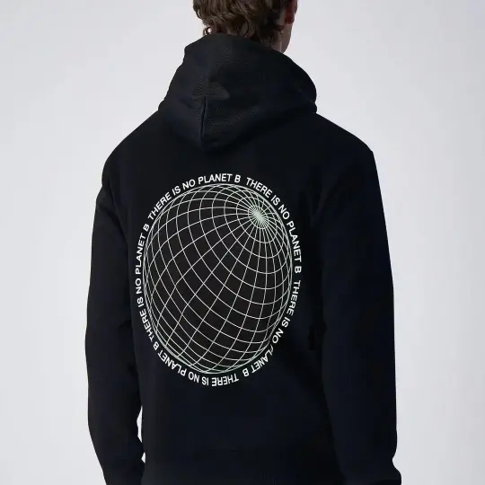 Eco Future Crewneck Hoodie Siyah - 2
