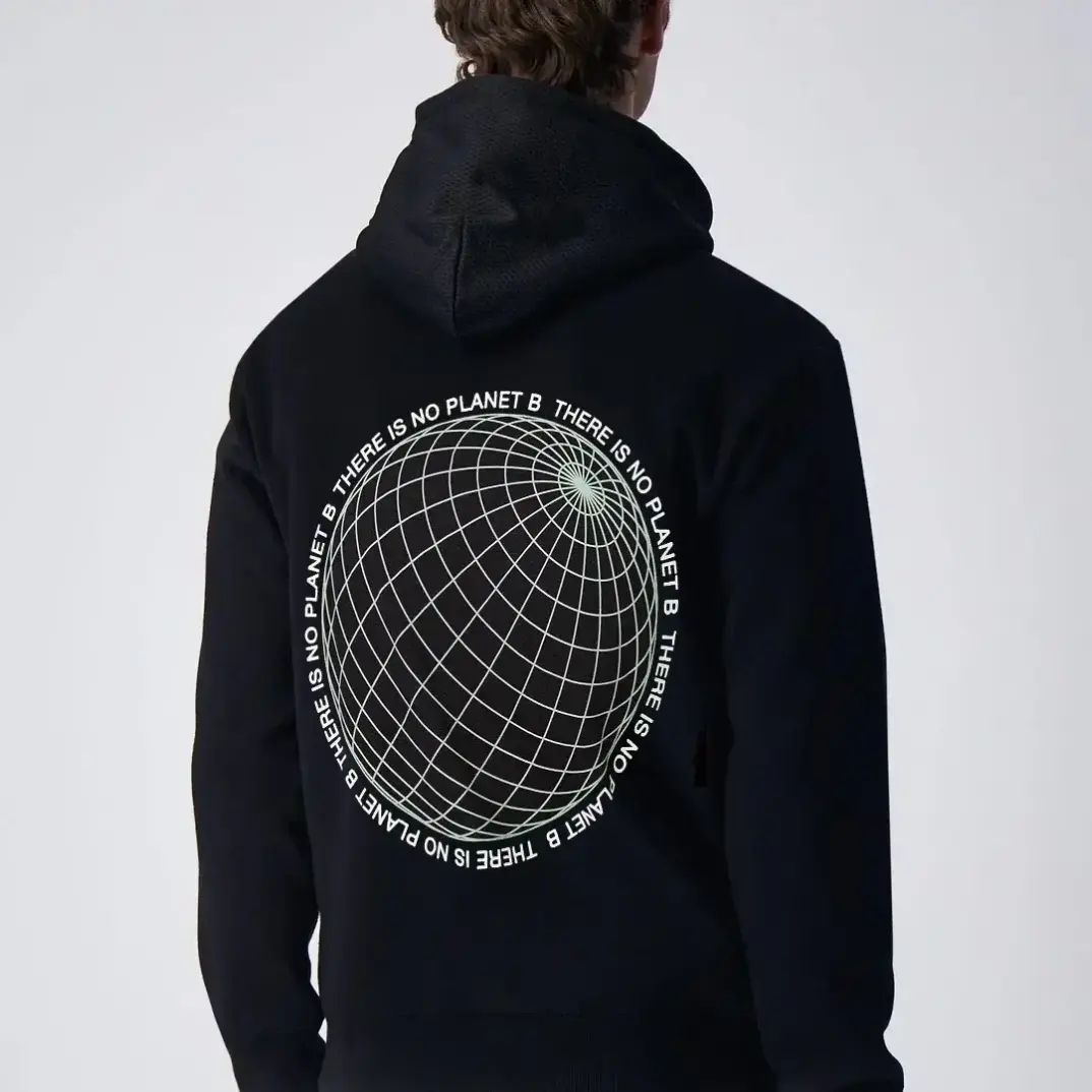 Eco Future Crewneck Hoodie Siyah - 2