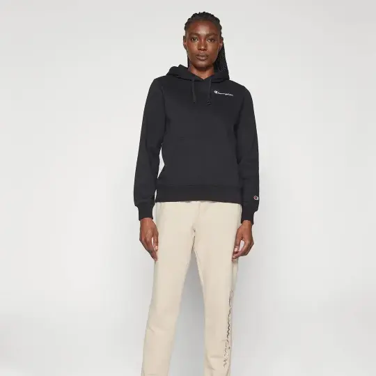 Eco Organic Cotton Kadın Hoodie Siyah - 2