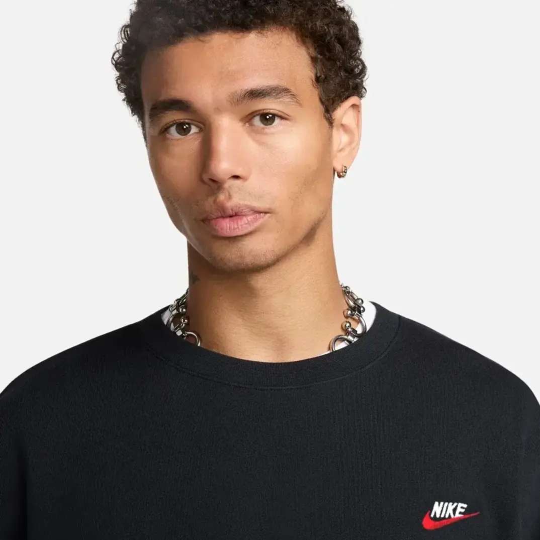 Foundation Club Fleece Sweatshirt Siyah - 2