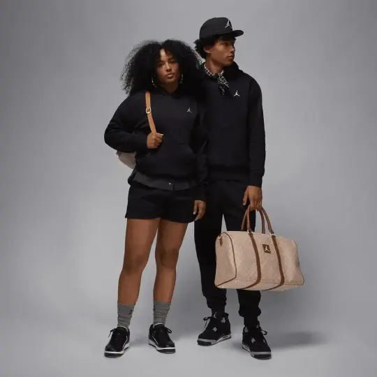 Jordan Brooklyn Fleece Hoodie Siyah - 2