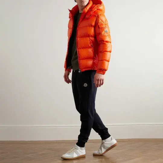 Maya Hooded Short Down Turuncu Mont