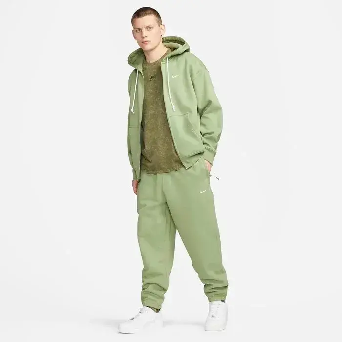 Solo Swoosh Fleece Eşofman Altı Yeşil - 3