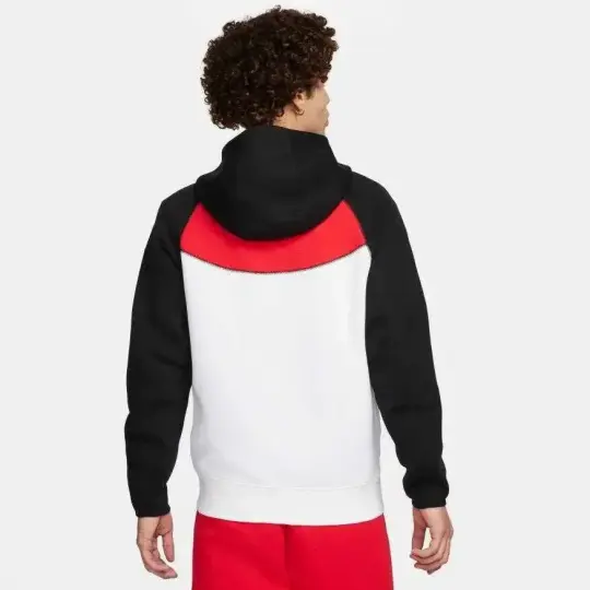 Sportswear Tech Fleece Windrunner Eşofman Üstü WhiteRedBlack - 2