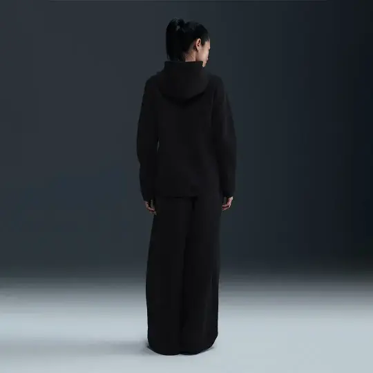 Sportswear Tech Fleece Windrunner Kadın Hoodie Siyah - 4