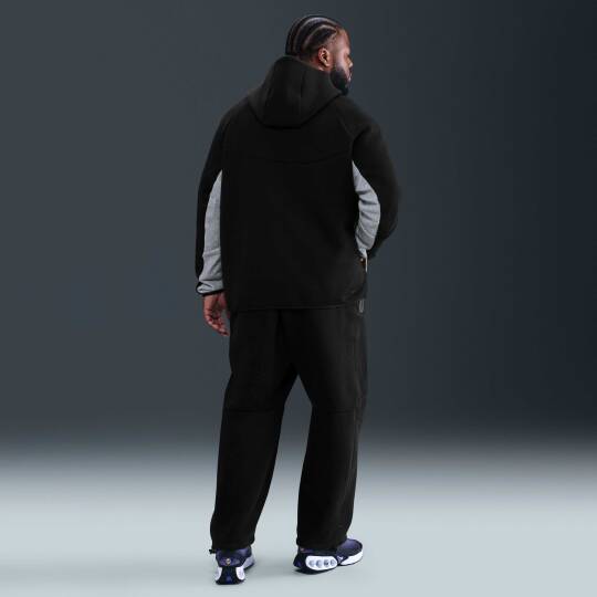 Tech Full-Zip Windrunner Hoodie Dark Grey Heather  Black - 9